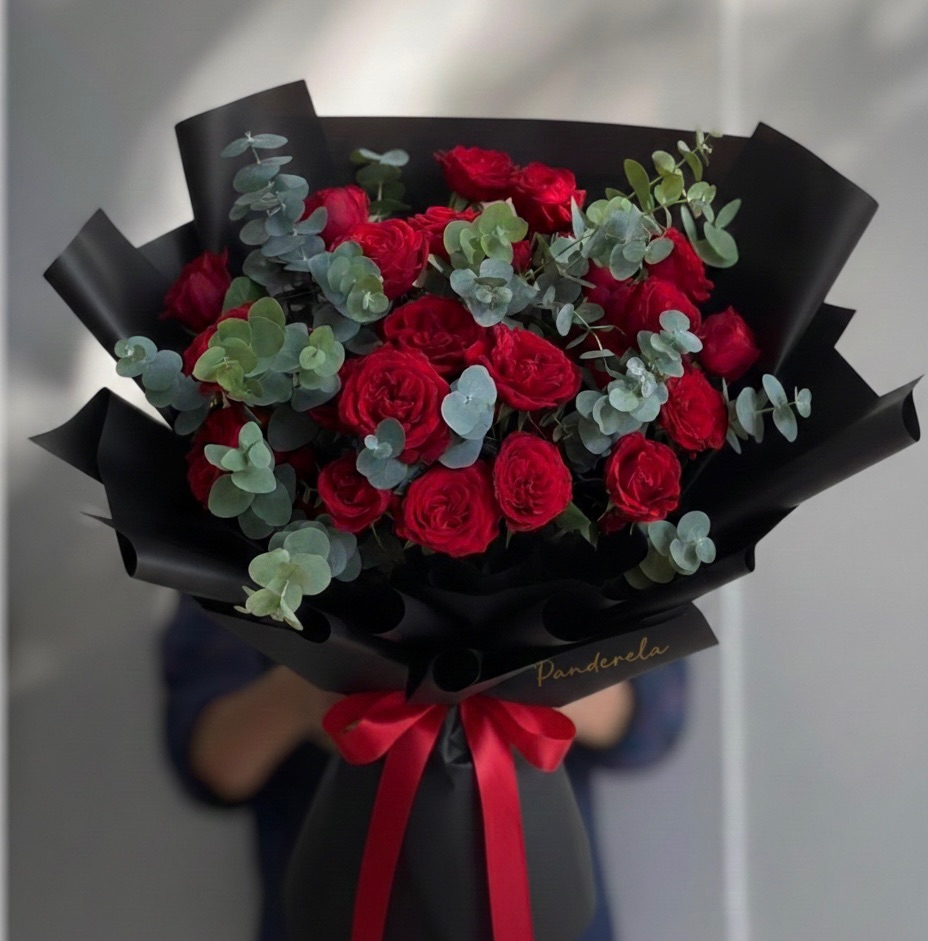 Ramo 48 rosas coreano