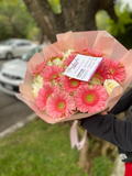 Ramo 50 rosas y gerberas